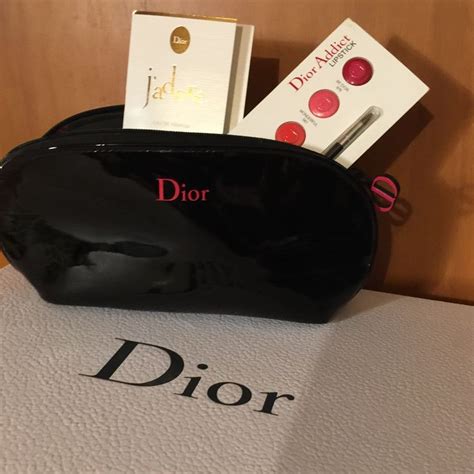 dior makeuo bag|free dior makeup bag.